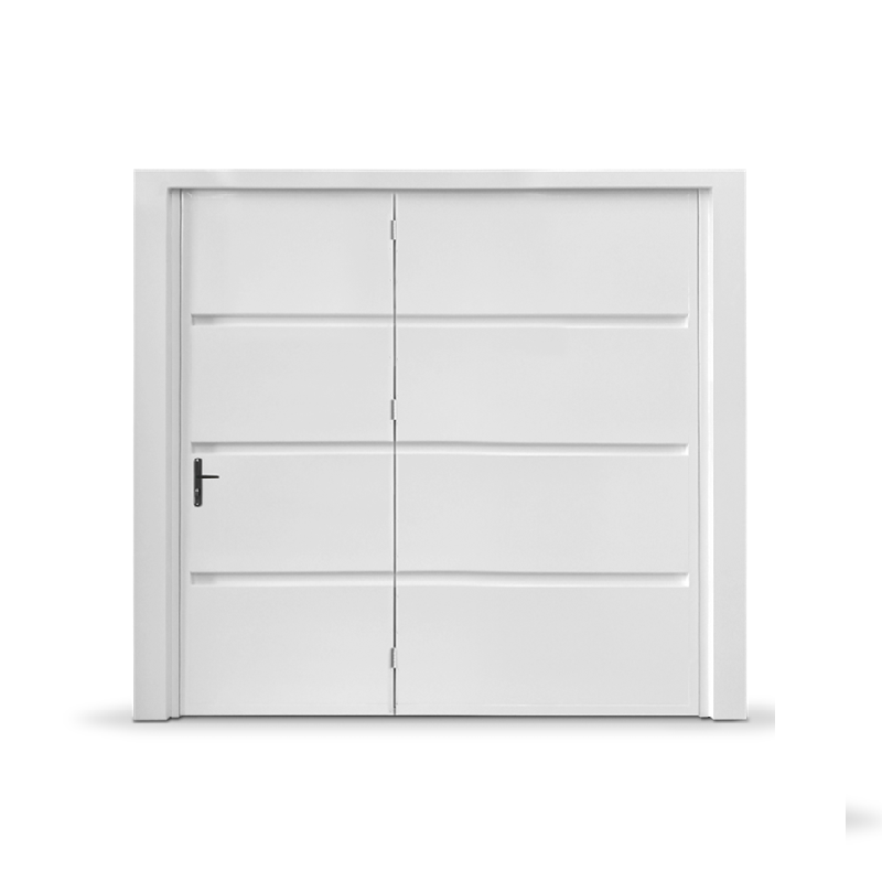Portão Chapa Negativa Galvenizado Branco C/porta 260x220 Maxiaço